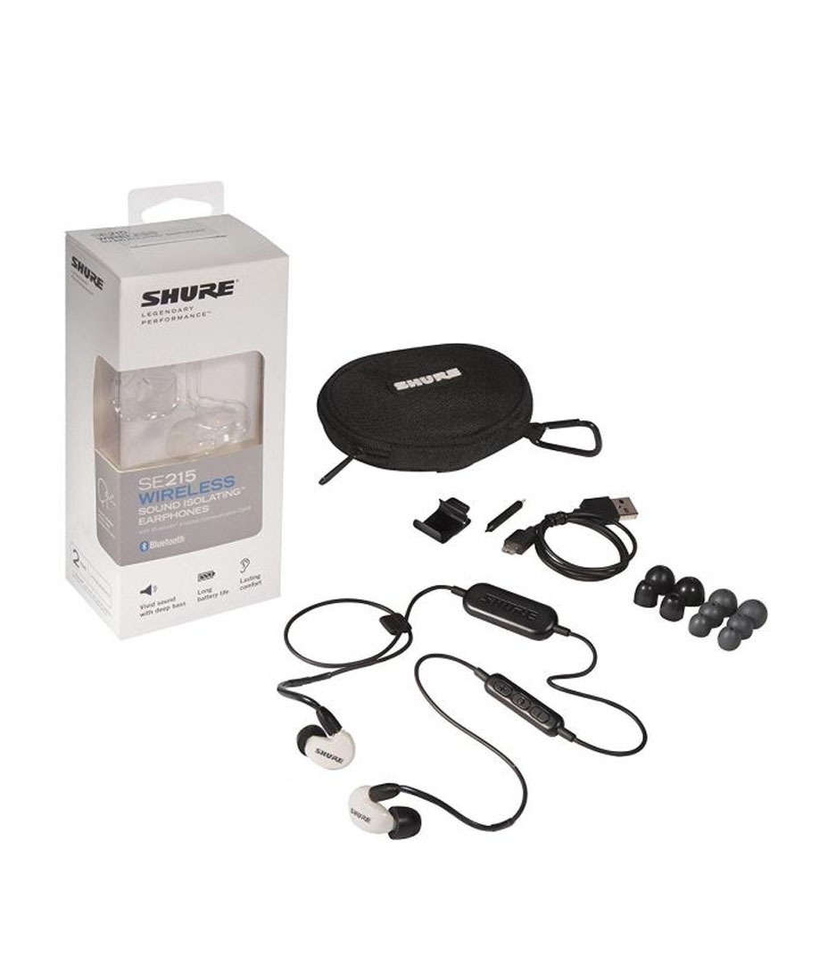 Buy Shure - SE215SPE W BT1 EFS White Special Edition SE215 Ear